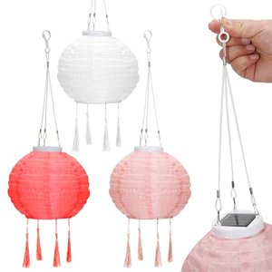 OVITEC Solar Lampion Boho Style 3er Set