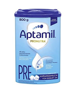 Aptamil Pronutra-ADVANCE PRE, Anfangsmilch von Geburt an, Baby-Milchpulver (1 x 800 g)