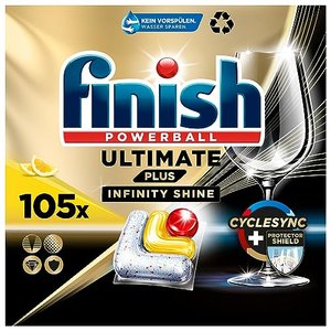 Spülmaschinen-Tabs von Finish (105 Stück)