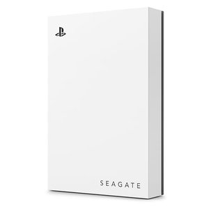 Seagate Game Drive PS4/PS5, 2TB, tragbare externe Festplatte, 2.5 Zoll, USB 3.0, weiß, LED blau, ink