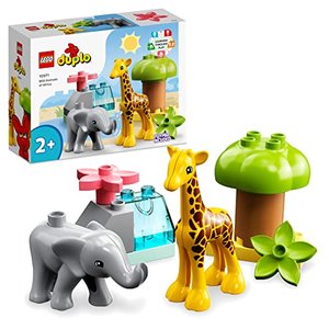 LEGO DUPLO Wilde Tiere Afrikas Spielzeug-Set