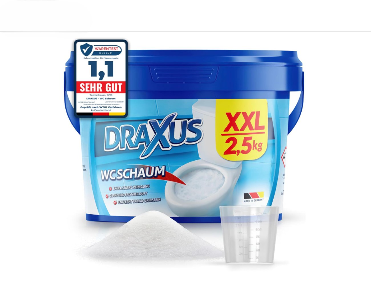 DRAXUS WC-Schaum