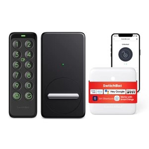 SwitchBot WiFi Smart Lock mit Keypad, smartes, elektronisches intelligentes Türschloss für das Schlü