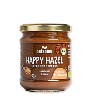 OATSOME® Happy Hazel | Feelgood Spread | Haselnuss & Kakao |Vegan