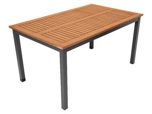 Gartentisch „Valencia“ mit verstellbaren Beinen