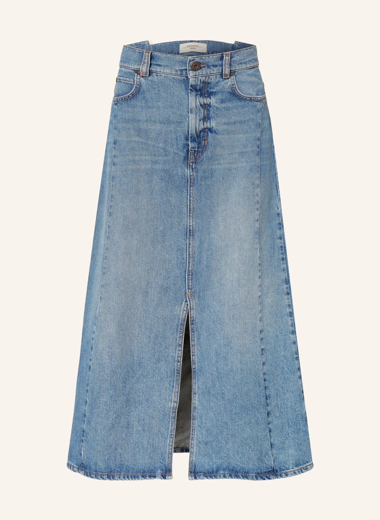 Weekend Max Mara Jeansrock Gesso