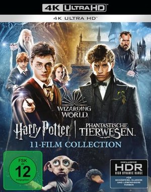 Wizarding World: Alle 11 Filme als Box in 4K Ultra HD