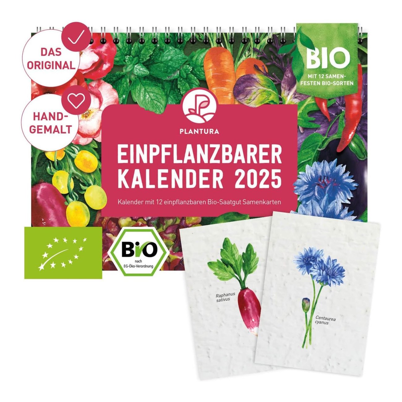 Einpflanzbarer Kalender