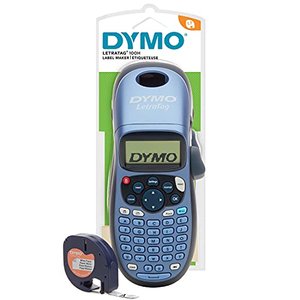 Dymo LetraTag LT-100H Beschriftungsgerät Handgerät | Tragbares Etikettendrucker mit ABC Tastatur