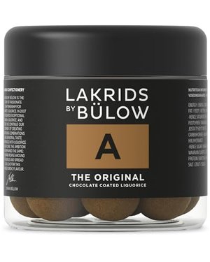 LAKRIDS BY BÜLOW - A - THE ORIGINAL - 125g - Dänische Gourmet Lakritz-Kugeln - Süßer Lakritzkern umh