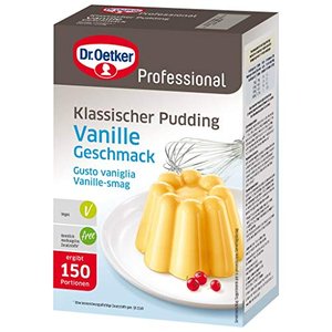 Dr. Oetker Professional Klassischer Pudding mit Vanille-Geschmack in 1 kg Packung