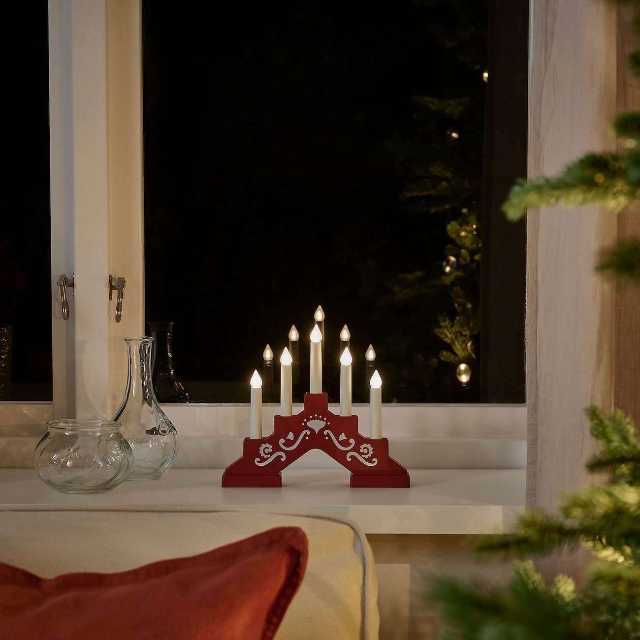 STRÅLA LED-Kerzenständer