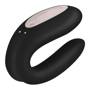Satisfyer 'Double Joy Connect App' Paar-Vibrator 9 cm | Sex-Spielzeug für Paare extrem stark