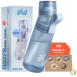 Air up Flasche Gen2 Starter Set Original, inkl Pods in 5 Geschmacksrichtungen, 600 ml