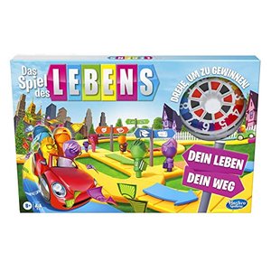 Hasbro Das Spiel des Lebens, Brettspiel für die ganze Familie