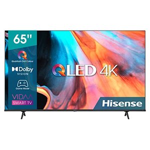 Hisense 65E7HQ Hisense QLED Smart-TV 164cm (65 Zoll) Fernseher (4K, HDR10, HDR10+ decoding, HLG, Dol