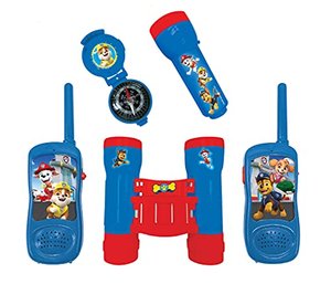 Lexibook RPTW12PA PAW Patrol Helfer auf Vier Pfoten Chase-Set für Abenteuer, Walkie-Talkies 120m, Fe