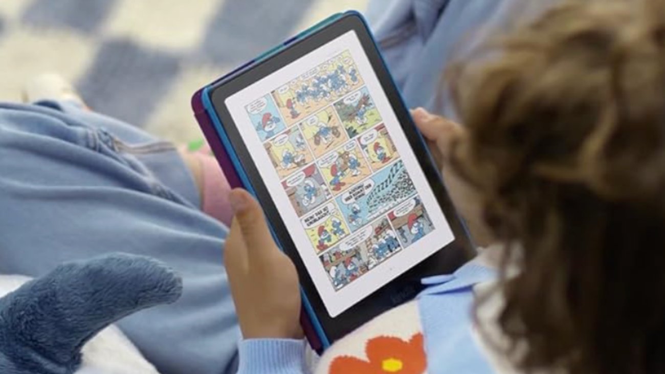 Der neue Amazon Kindle Colorsoft Kids (16 GB) – Der erste Farb-Kindle für Kinder, mit Hülle - Sterne