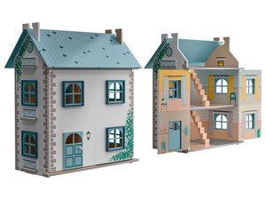 Playtive Holz Puppenhaus Cabinet