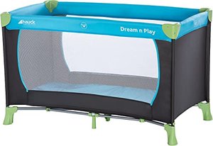 Hauck Reisebett Dream N Play 120 x 60 cm, für Babys & Kinder ab Geburt bis 15 kg, leicht & kompakt