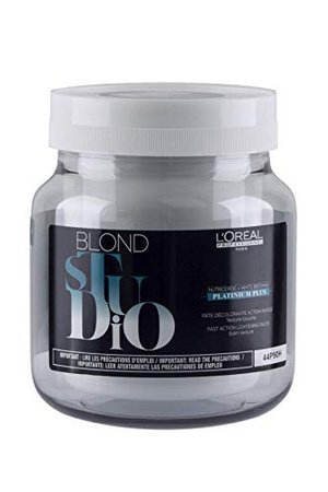 L'Oréal Professionnel Blond Studio Platinum Plus Aufhellung bis zu sechs Nuancen, 500 g