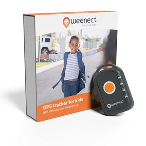 GPS-Tracker für Kinder & Senioren, 7 Tage Akku, SOS-Knopf