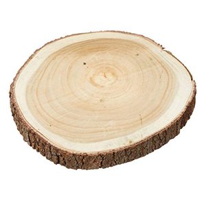 Meinposten. Holzscheibe Ø 30 cm