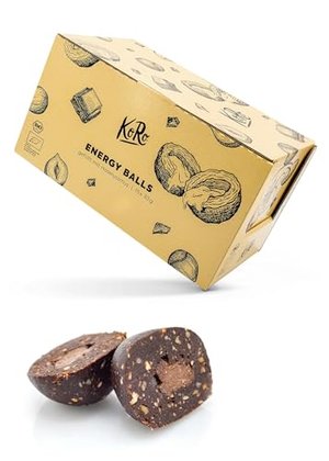 KoRo - Bio Energy Ball Haselnuss 30 g - Vegan - Idealer Snack to-go - Cremiger Nussmus-Kern