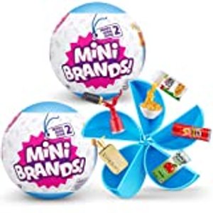 5 Surprise Mini Brands Serie 2 Mystery Kapsel