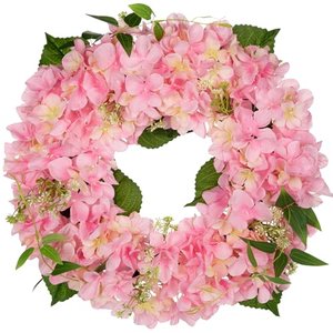 Künstliche Hortensie für die Haustür