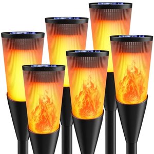 Solarlampen / Gartenfackeln für draußen