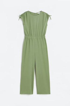 Jumpsuit aus Crêpe