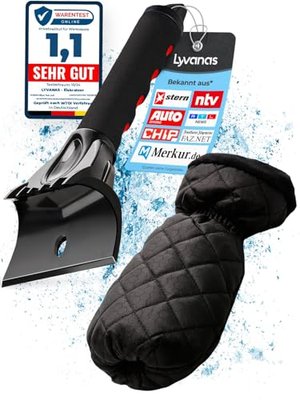 Lyvanas Eiskratzer Auto mit Handschuh
