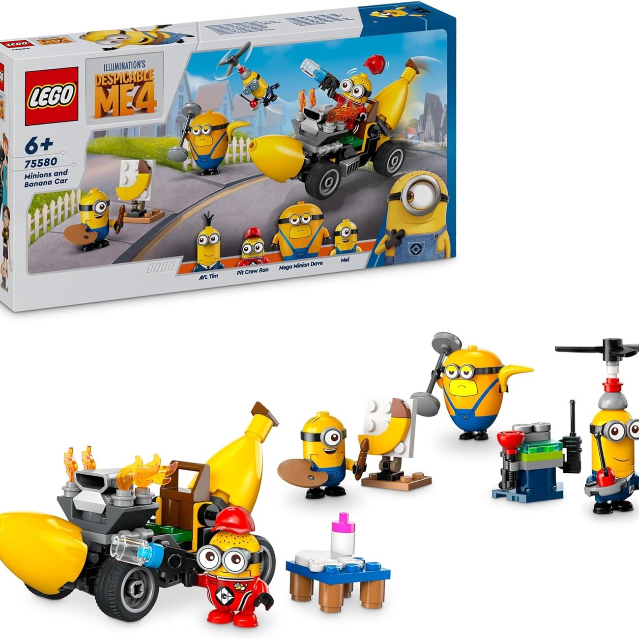 Lego Ich – Einfach unverbesserlich 4 Minions und das Bananen-Auto