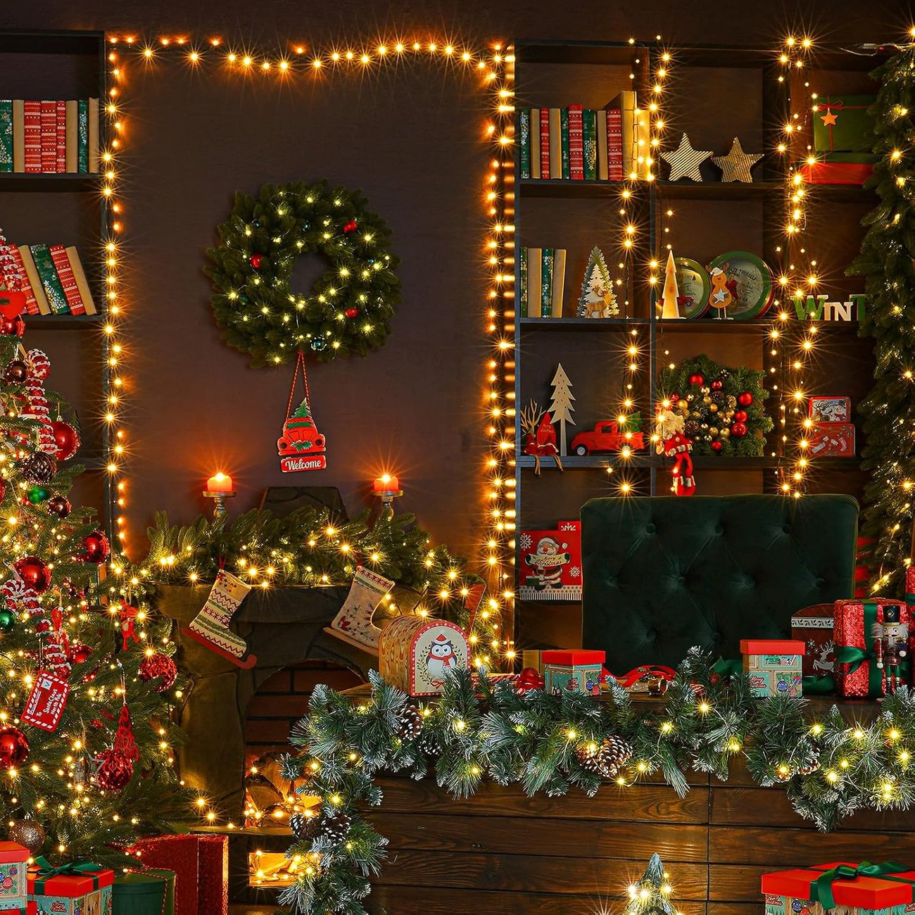 SALCAR 360er LED Lichterkette