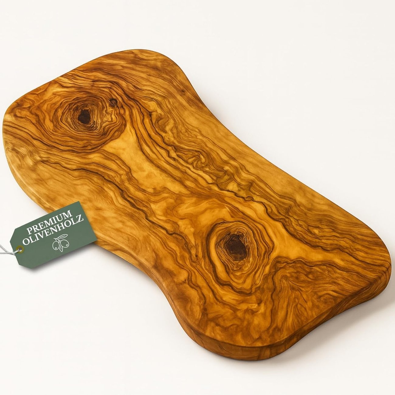 Figura Santa Olivenholz-Schneidebrett