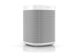 Sonos One - Intelligenter WLAN-Lautsprecher mit Alexa Sprachsteuerung, Google Assistant & AirPlay (M