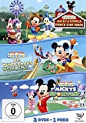 Micky Maus Wunderhaus - Farm / Weltreise / Sportfest [3 DVDs]