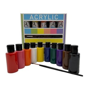 ACRYLFARBEN-SET 10 Farben je 36ml