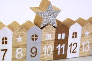 itsisa - Deko-Adventskalender aus Holz