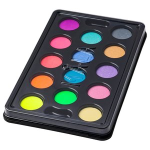 MÅLA Wasserfarbkasten mit 14 Farben - versch. Farben