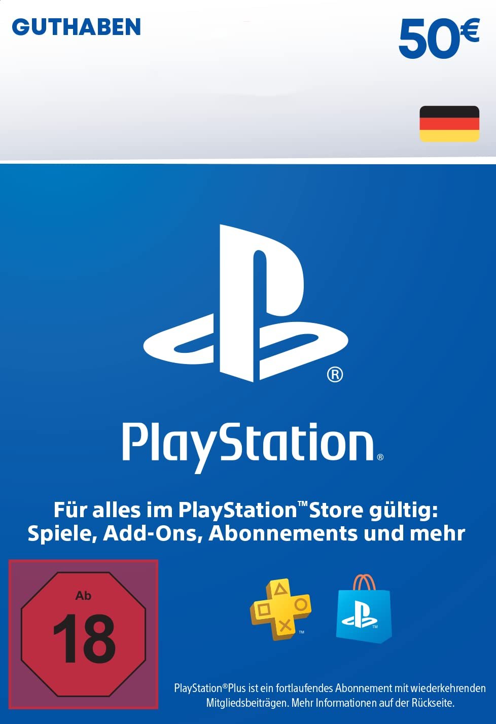 50 euros PlayStation Store credit (PSN)