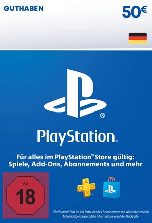 50 Euro PlayStation Store Guthaben (PSN)