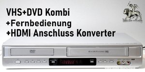 Hi-Fi VHS Videorecorder mit DVD Player / Kombigerät