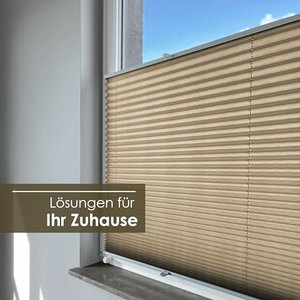 Rollmayer – Plissee nach Maß ohne Bohren, 17 Farben