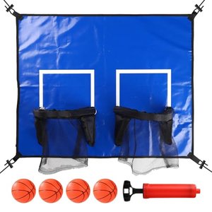 Lyreh Trampolin-Basketballkorb, PVC-Material