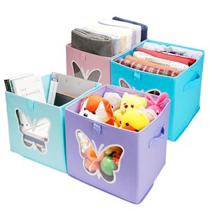 BELLE VOUS dekorative faltbare Box 4er Set