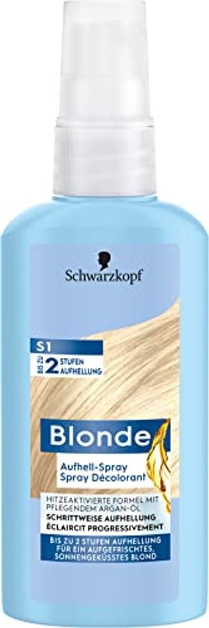 Blonde 2 Stufen Haaraufhellungsspray mit Arganöl