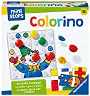 Ravensburger ministeps 4165 Colorino, Mitwachsendes Lernspiel - So wird Farben lernen zum Kinderspie