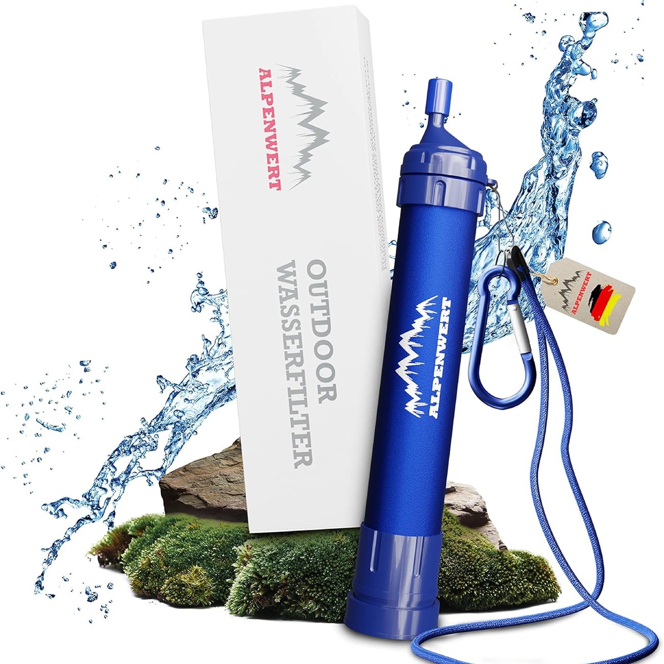 ALPENWERT  Trinkwasserfilter Outdoor